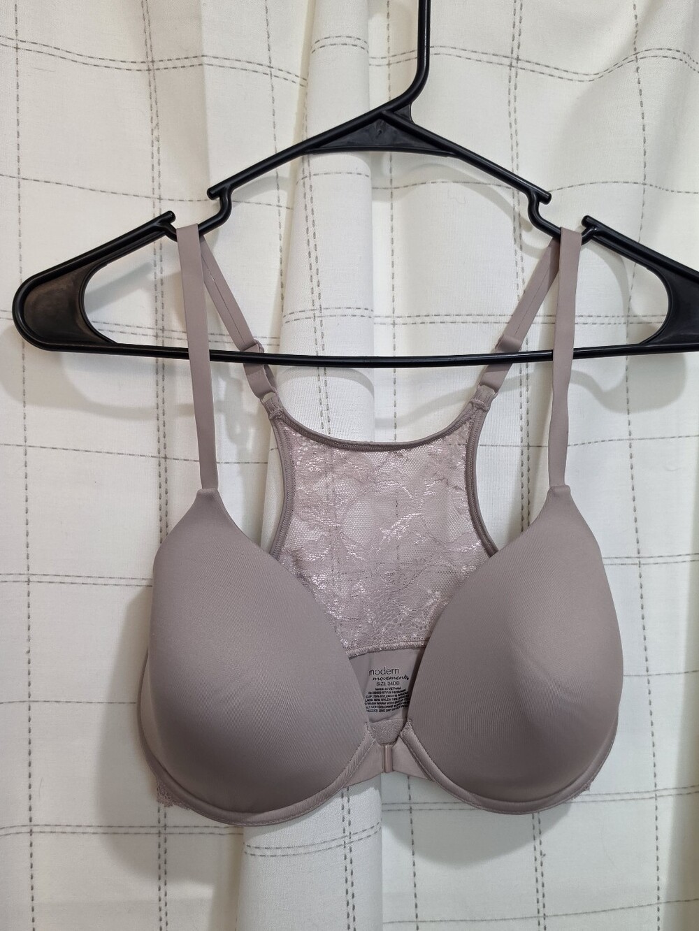Modern Movement Lace Back Bra